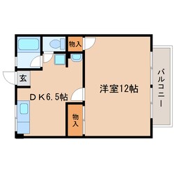 静岡駅 バス21分  登呂2丁目下車：停歩4分 2階の物件間取画像